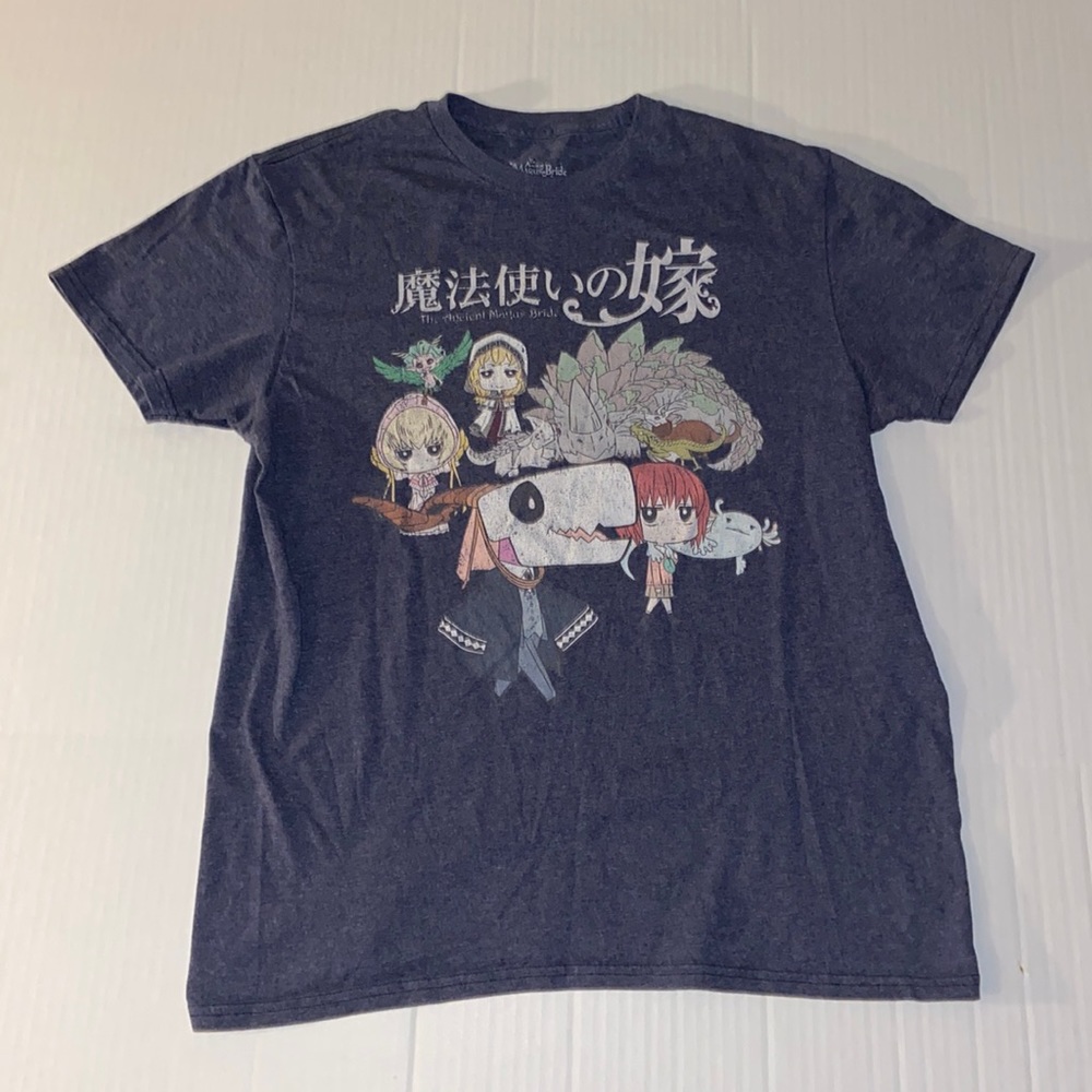 Crunchy Roll The Ancient Magus Bride Unisex Medium Short Sleeve Tee Shirt